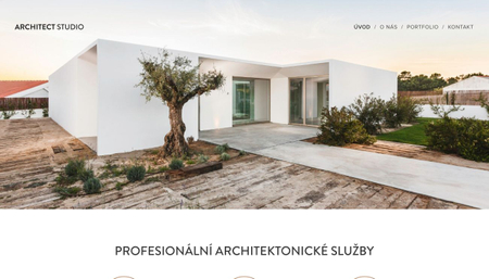 Šablona architektonické studio