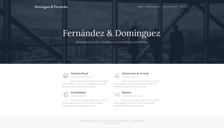 Plantilla - Asesoría y consultoría fiscal