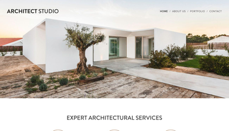 Architect Studio Website Template