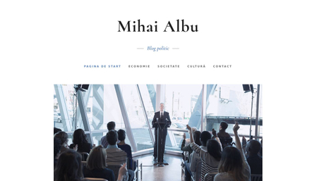 Șablon: Blog politic