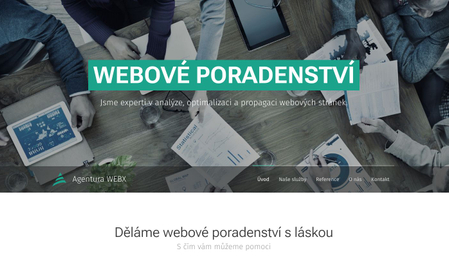 Šablona webové poradenství