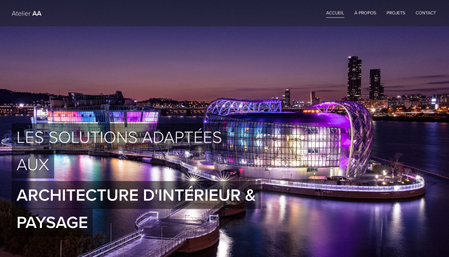 Modèle : Studio d'architecture