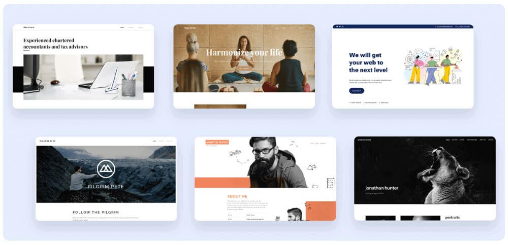 Modèles de blog et de Site Web pour les Digital Nomades