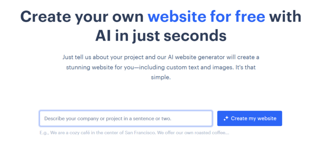 AI-powered website creation with Webnode. Use the AI website builder to create your website in seconds for free.