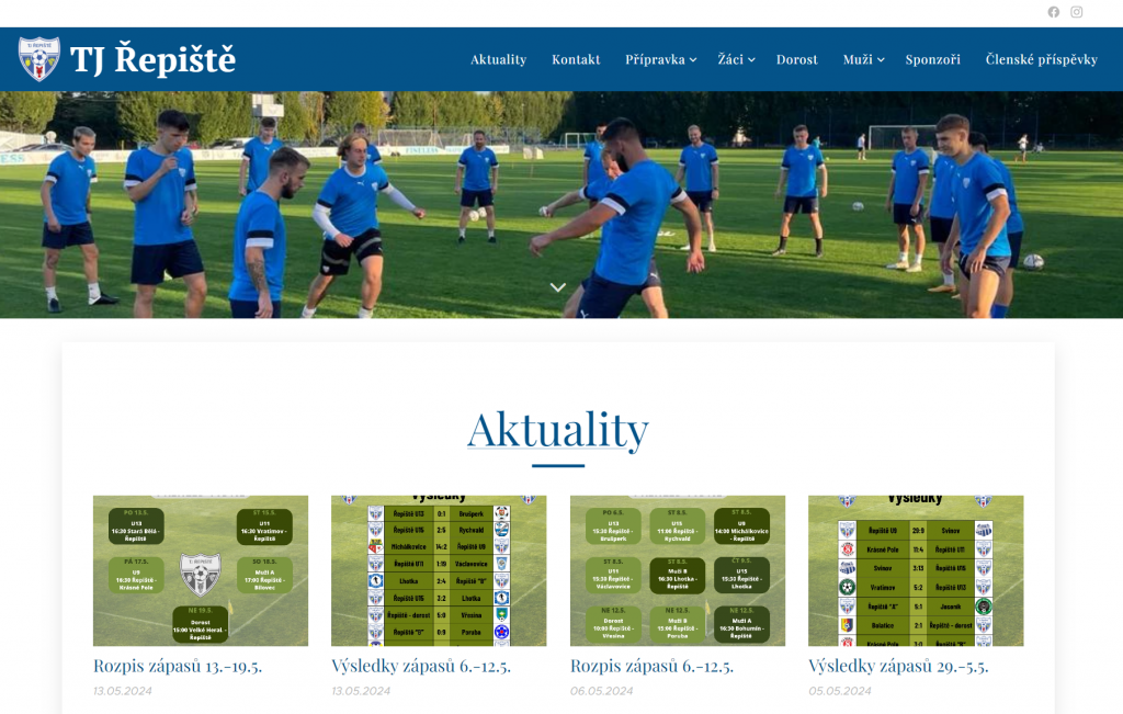 Newsblog site web du football