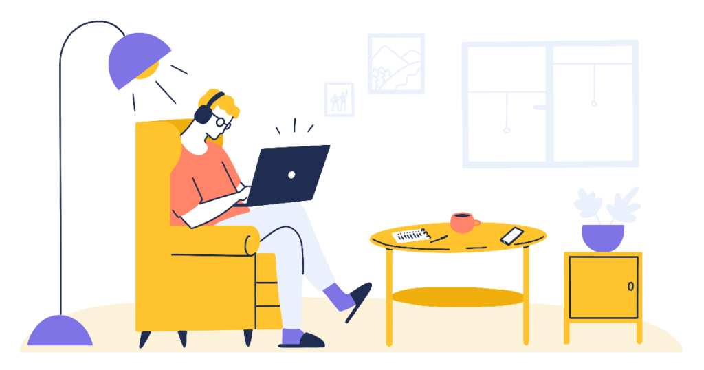 Dienstleistungen online im Home Office anbieten