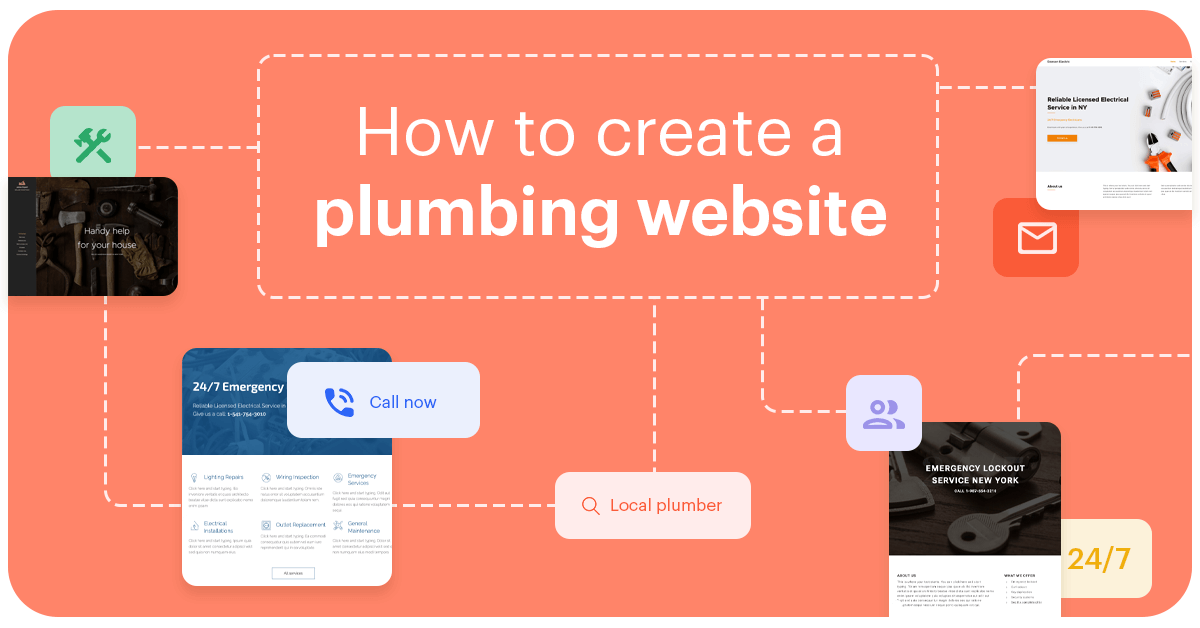 How to create a plumbing website