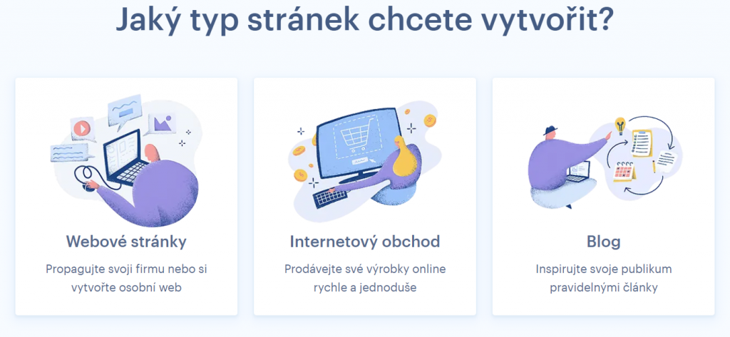 S Webnode vytvoříte webové stránky, eshop i blog