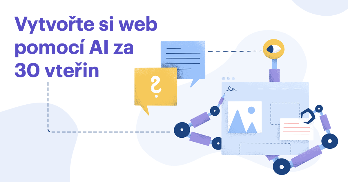 Vytvořte si web pomocí AI za 30 vteřin