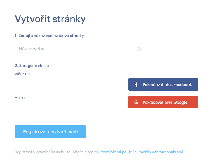 Jak se zaregistrovat