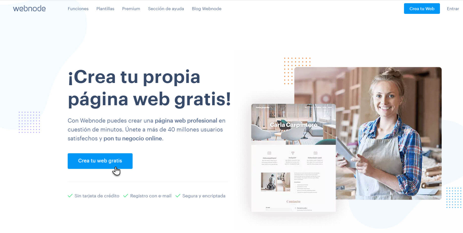 crea tu web gratis