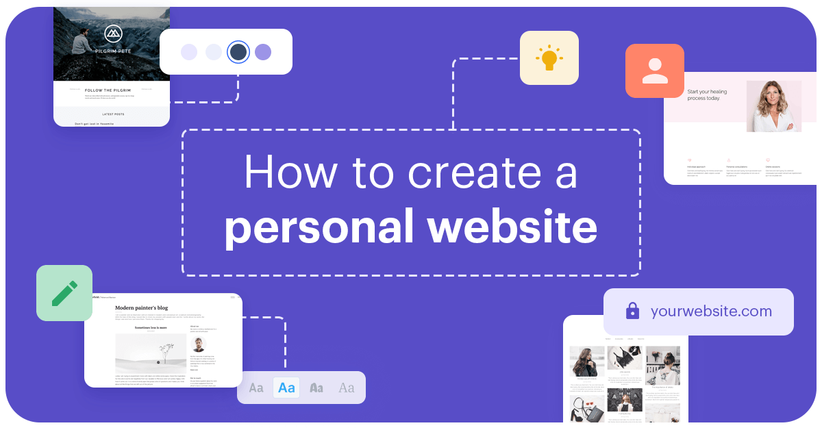 Step-by-Step guide on how to make a personal website