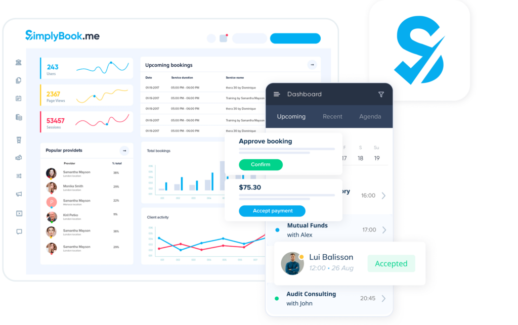 Buchungsystem mit SimplyBook